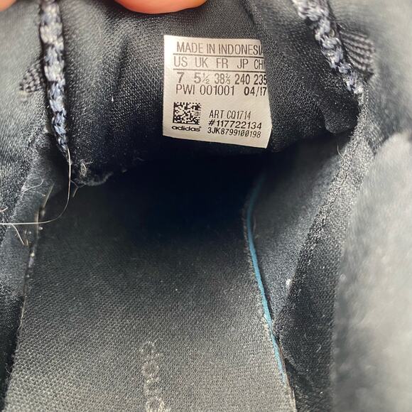 Adidas Cosmic 2 Sneakers Sl Ortholite Cloudfoam Black Gray Running Shoes CQ1714 - Picture 10 of 11